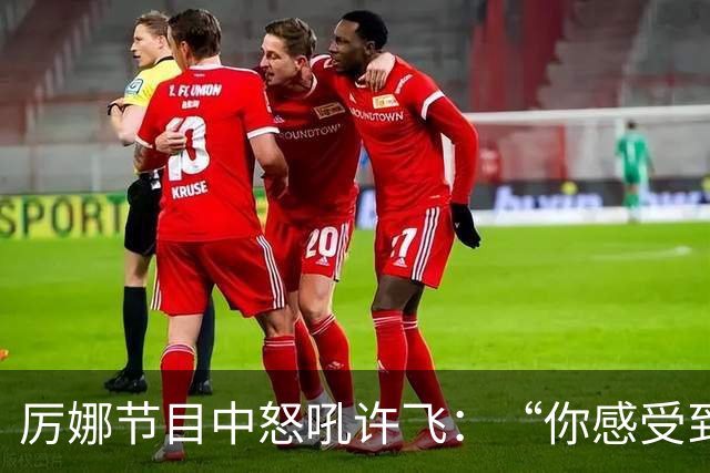 厉娜节目中怒吼许飞：“你感受到的是被宣判，那我所有的经济损失呢？”